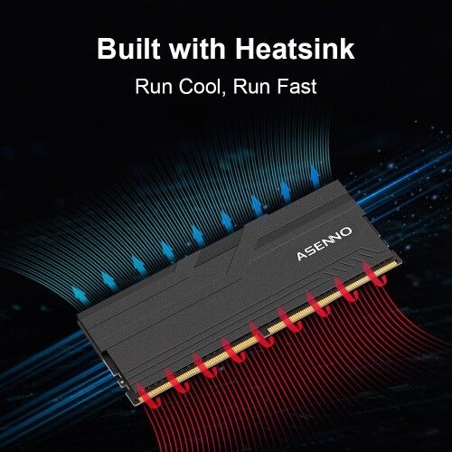 ASENNO H52 DDR5 Memory with Heat Sink